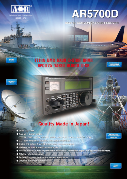 AR5700D DIGITAL COMMUNICATIONS RECEIVER