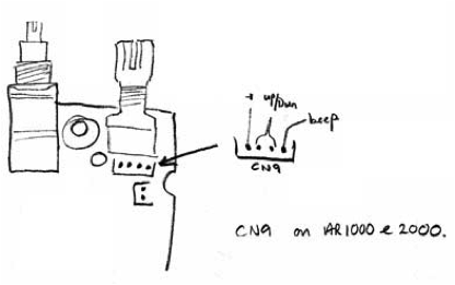 CN9 on PCB