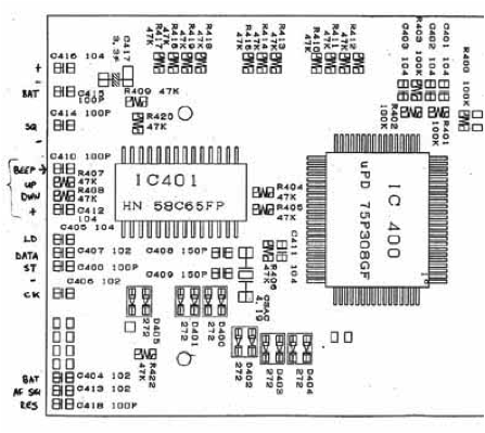 the bottom PCB