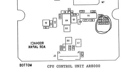 R25 and R26 on the PCB