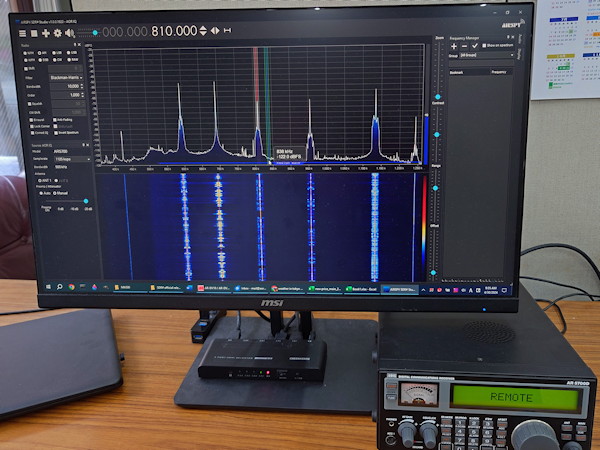 SDR# controlling AR5700D