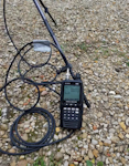 AR-DV10 Receiving voice communications from the downlink of a UHF satellite