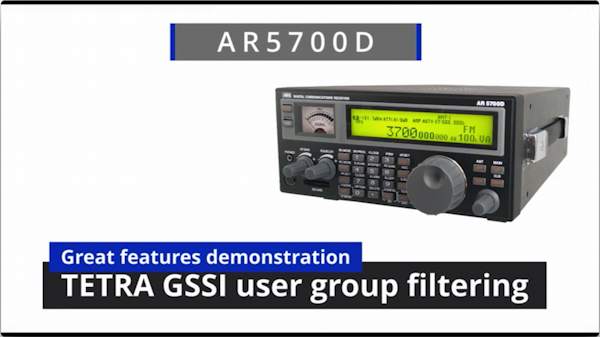 AR5700D GSSI demo video
